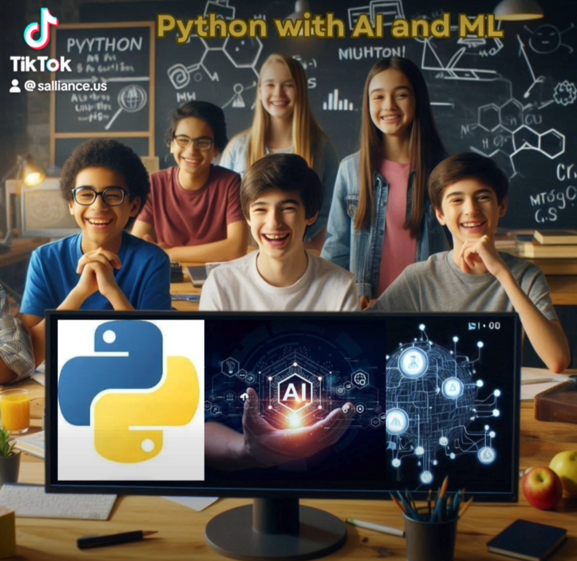 Computer Science Courses Python with AI & ML - Winter break 11:30 AM PST - SOLD OUT - Image 3